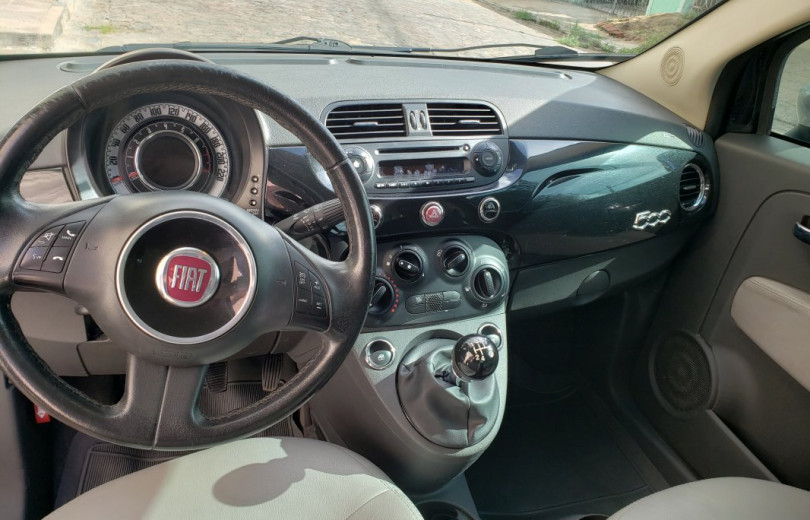 FIAT 500 2012 1.4 CULT 8V FLEX 2P MANUAL - Carango - 98816 - Foto 8 FIAT 500 2012 1.4 CULT 8V FLEX 2P MANUAL - Carango 98816 - Foto 8