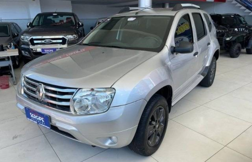 RENAULT DUSTER 2014 1.6 4X2 16V FLEX 4P MANUAL - Carango - 104758 - Foto 1 RENAULT DUSTER 2014 1.6 4X2 16V FLEX 4P MANUAL - Carango 104758 - Foto 1