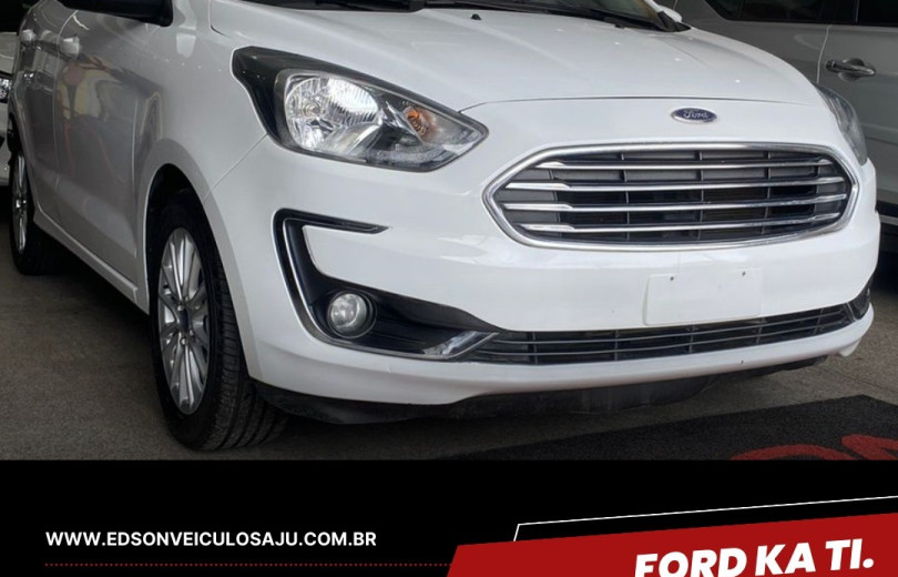 FORD KA 2019 1.5 TI-VCT FLEX TITANIUM SEDAN AUTOMÁTICO - Carango - 118047 - Foto 1 FORD KA 2019 1.5 TI-VCT FLEX TITANIUM SEDAN AUTOMÁTICO - Carango 118047 - Foto 1