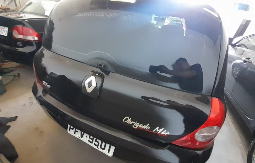 RENAULT CLIO 2012 1.0 16V HI-FLEX 4P MANUAL - Carango - 122043 - Foto 4 RENAULT CLIO 2012 1.0 16V HI-FLEX 4P MANUAL - Carango 122043 - Foto 4
