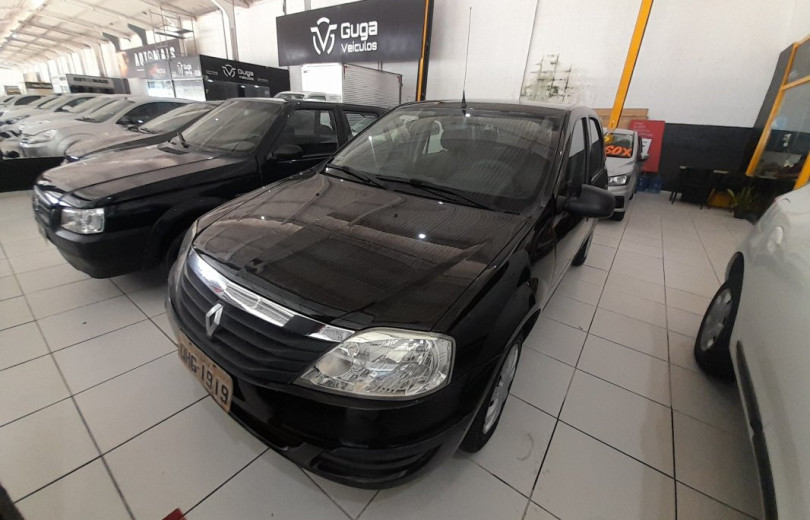 RENAULT LOGAN 2012 1.0 AUTHENTIQUE 16V FLEX 4P MANUAL - Carango - 124306 - Foto 1 RENAULT LOGAN 2012 1.0 AUTHENTIQUE 16V FLEX 4P MANUAL - Carango 124306 - Foto 1