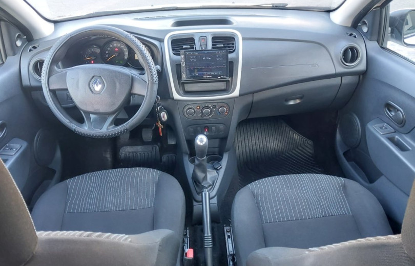 RENAULT LOGAN 2019 1.0 12V SCE FLEX AUTHENTIQUE MANUAL - Carango - 124703 - Foto 10 RENAULT LOGAN 2019 1.0 12V SCE FLEX AUTHENTIQUE MANUAL - Carango 124703 - Foto 10