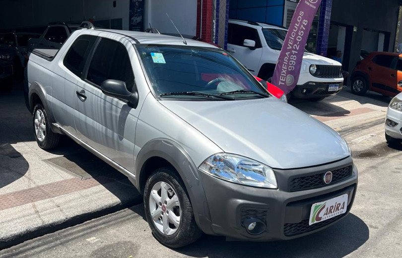 FIAT STRADA 2019 1.4 MPI HARD WORKING CD 8V FLEX 3P MANUAL - Carango - 127760 - Foto 3 FIAT STRADA 2019 1.4 MPI HARD WORKING CD 8V FLEX 3P MANUAL - Carango 127760 - Foto 3