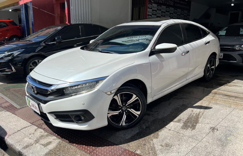 HONDA CIVIC 2017 1.5 16V TURBO GASOLINA TOURING 4P CVT - Carango - 128733 - Foto 1 HONDA CIVIC 2017 1.5 16V TURBO GASOLINA TOURING 4P CVT - Carango 128733 - Foto 1