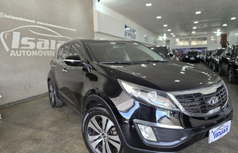KIA SPORTAGE 2014 2.0 EX 4X2 16V FLEX 4P AUTOMÁTICO - Carango - 129743 - Foto 1 KIA SPORTAGE 2014 2.0 EX 4X2 16V FLEX 4P AUTOMÁTICO - Carango 129743 - Foto 1