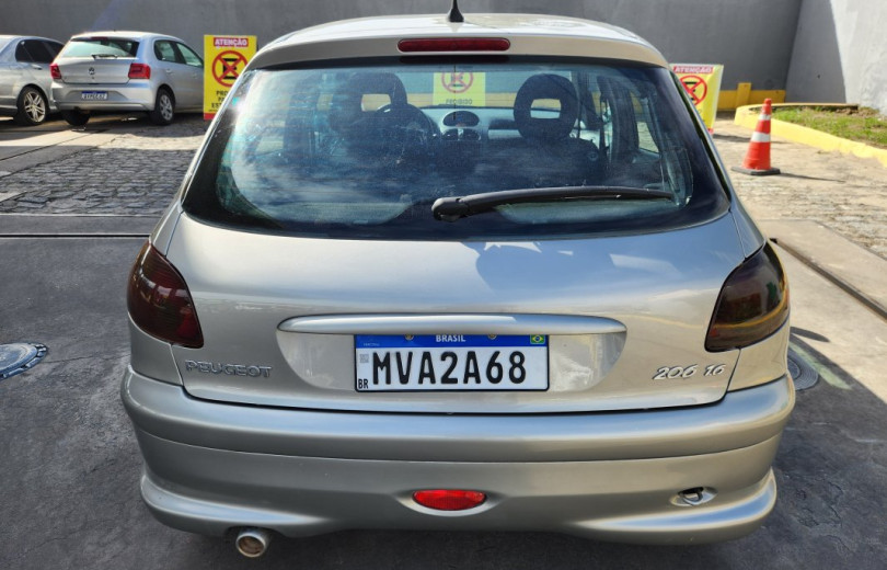 PEUGEOT 206 2008 1.6 FELINE 16V FLEX 4P MANUAL - Carango - 129770 - Foto 4 PEUGEOT 206 2008 1.6 FELINE 16V FLEX 4P MANUAL - Carango 129770 - Foto 4