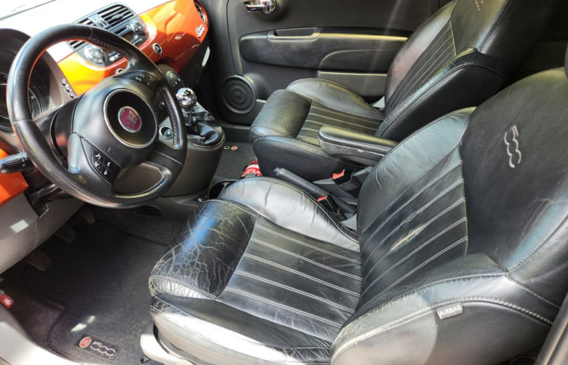 FIAT 500 2012 1.4 SPORT AIR 16V GASOLINA 2P MANUAL - Carango - 130510 - Foto 7 FIAT 500 2012 1.4 SPORT AIR 16V GASOLINA 2P MANUAL - Carango 130510 - Foto 7
