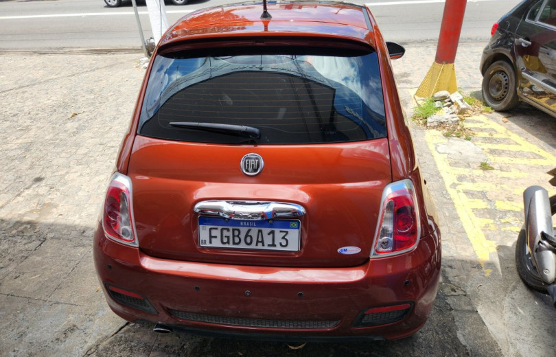FIAT 500 2012 1.4 SPORT AIR 16V GASOLINA 2P MANUAL - Carango - 130510 - Foto 4 FIAT 500 2012 1.4 SPORT AIR 16V GASOLINA 2P MANUAL - Carango 130510 - Foto 4