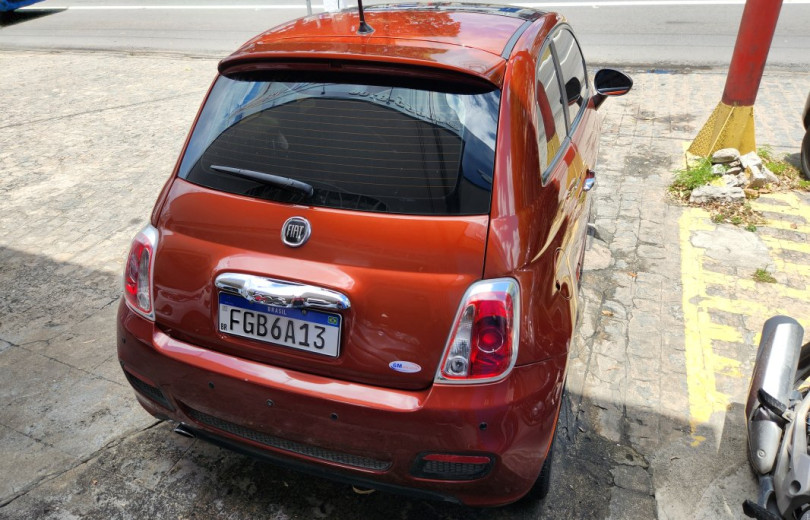 FIAT 500 2012 1.4 SPORT AIR 16V GASOLINA 2P MANUAL - Carango - 130510 - Foto 3 FIAT 500 2012 1.4 SPORT AIR 16V GASOLINA 2P MANUAL - Carango 130510 - Foto 3