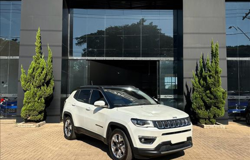 JEEP COMPASS 2018 2.0 16V FLEX LIMITED AUTOMÁTICO - Carango - 128549 - Foto 1 JEEP COMPASS 2018 2.0 16V FLEX LIMITED AUTOMÁTICO - Carango 128549 - Foto 1