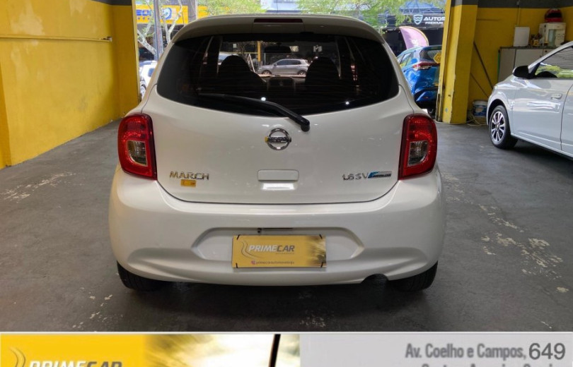 NISSAN MARCH 2017 1.6 SV 16V FLEX 4P AUTOMÁTICO - Carango - 130529 - Foto 4 NISSAN MARCH 2017 1.6 SV 16V FLEX 4P AUTOMÁTICO - Carango 130529 - Foto 4